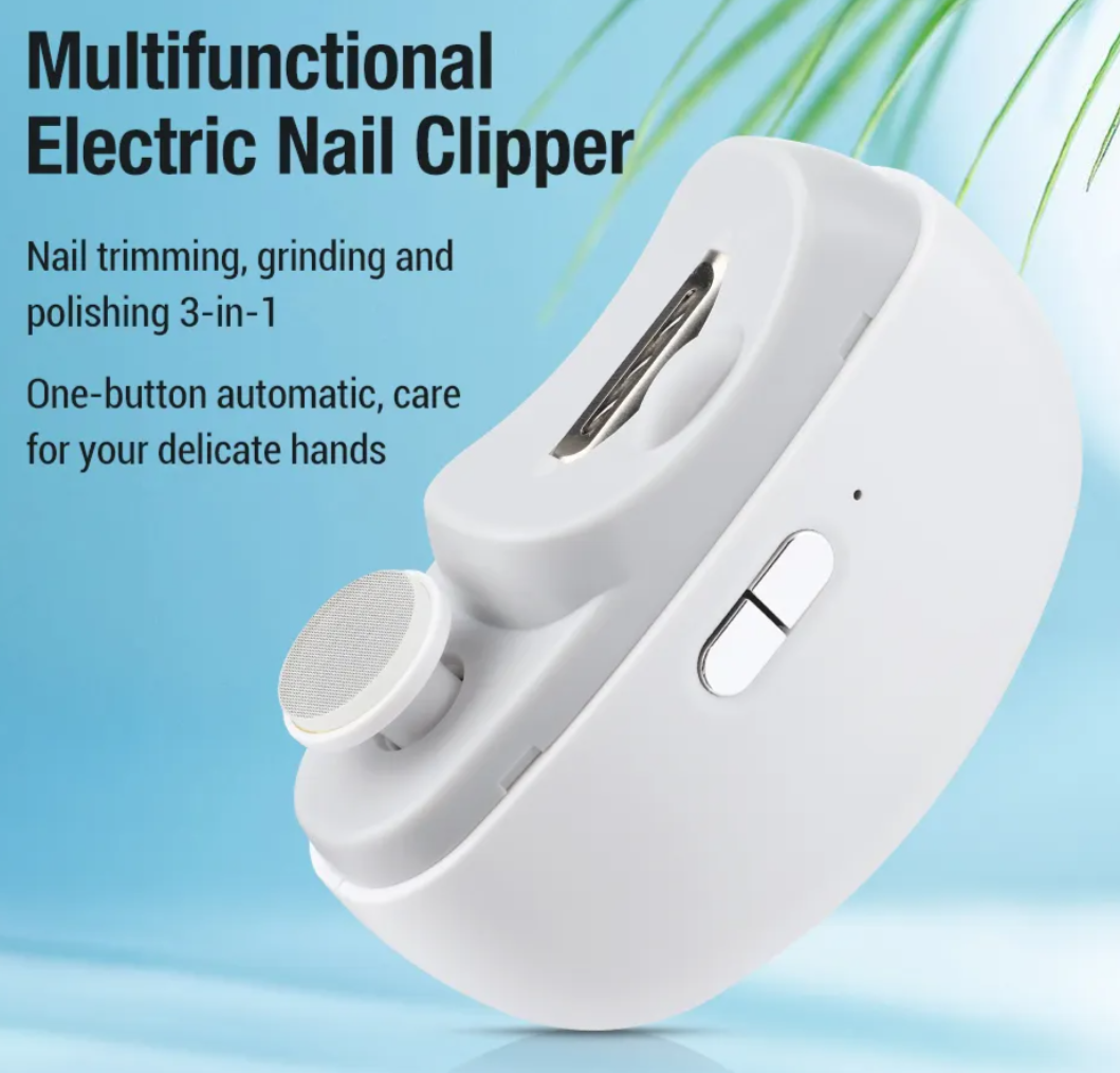 Rechargeable Electric Nail Clipper/Trimmer