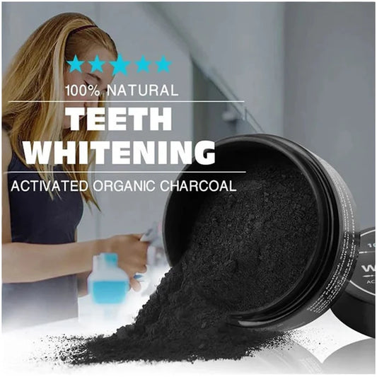 Activated Organic Charcoal Powder for Teeth Whitening