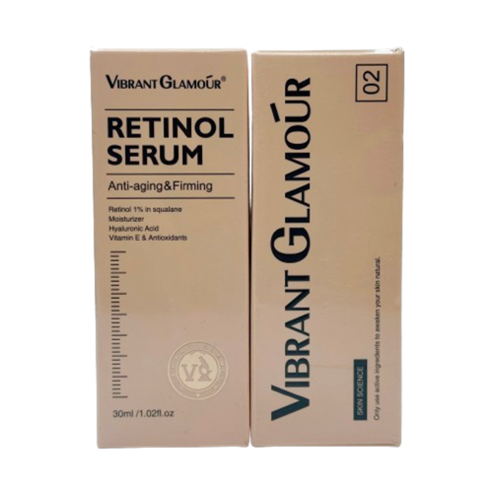 Vibrant Glamour Double Retinol Serum 30mL – The Secret to Youthful, Glowing Skin